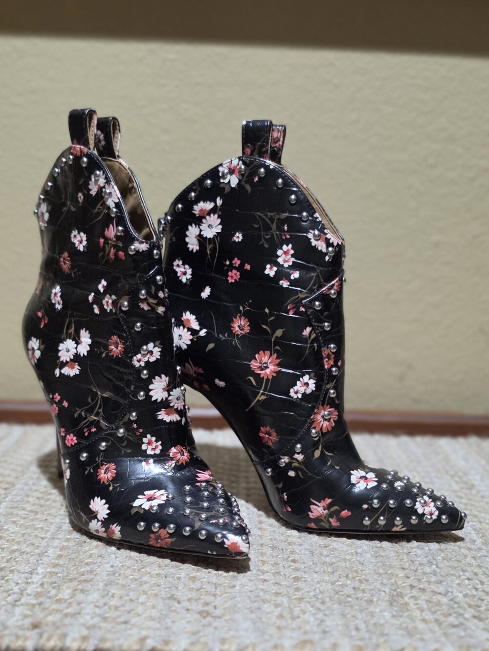 Jessica Simpson Pixillez 3 Stiletto Bootie Sz. 7 $128 - Picture 2 of 11
